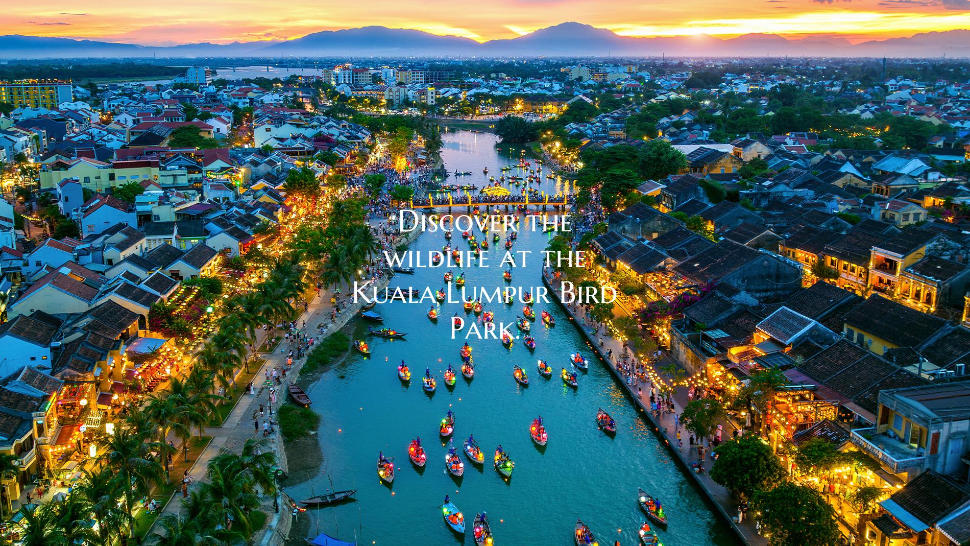 Discover the wildlife at the Kuala Lumpur Bird Par...