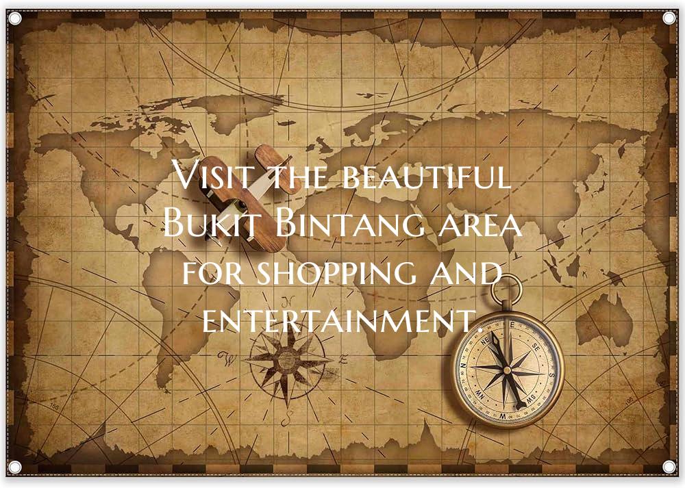 Visit the beautiful Bukit Bintang area for shoppin...